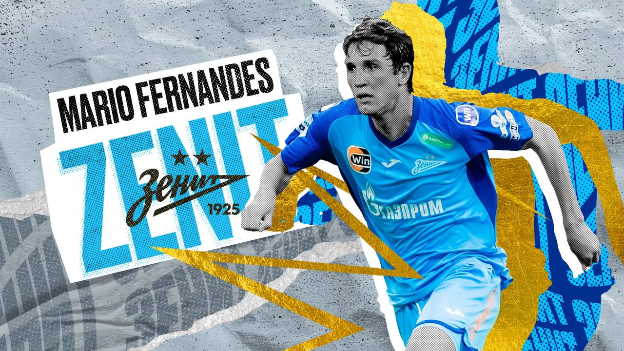 Mario Fernandes bliver en del aflutter Zenit