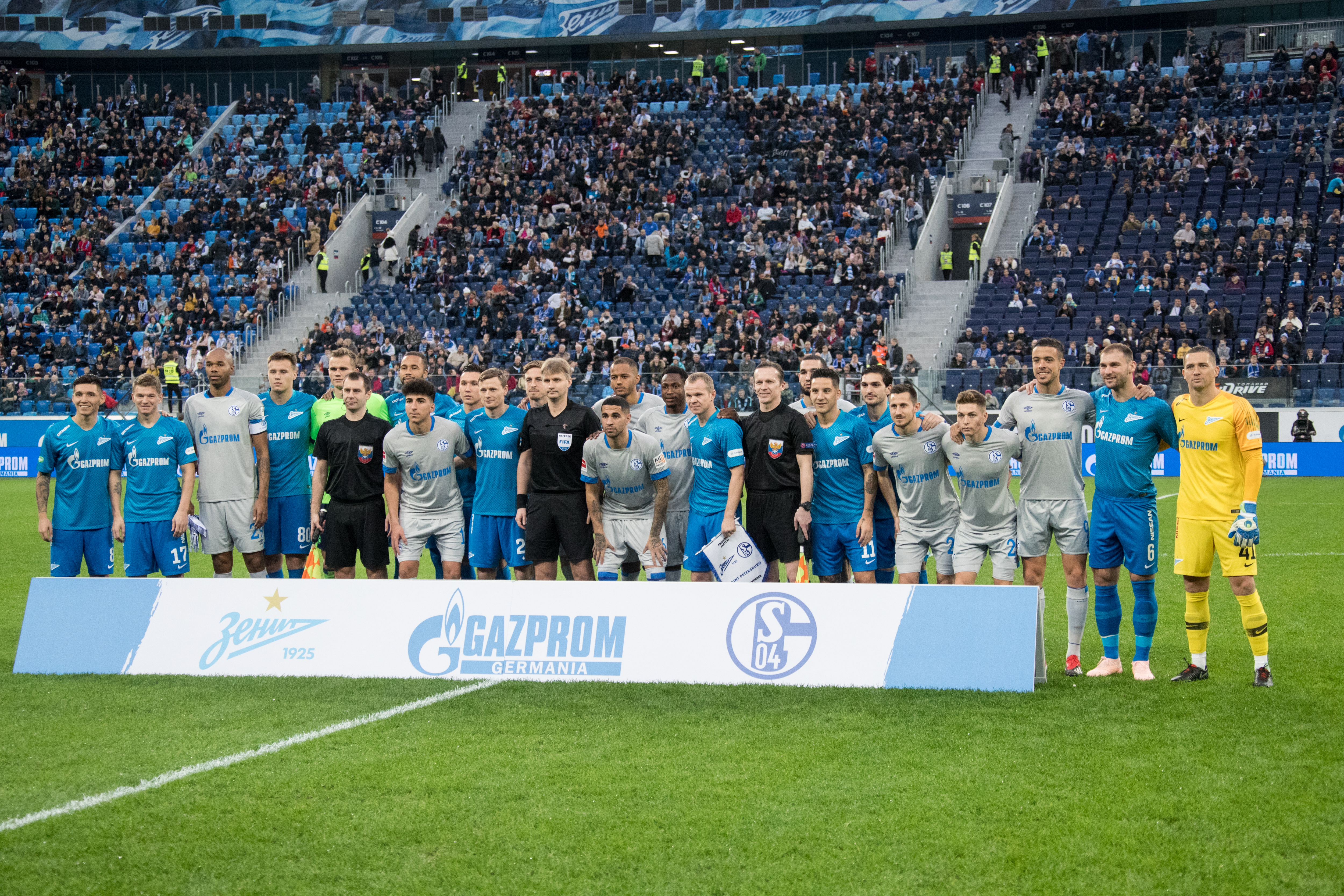 Zenit slår Schalke 04 i Gazprom-træningskamp
