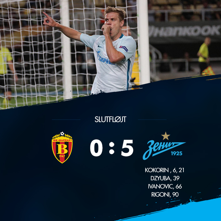 5-0 sejr i Skopje satte gruppespillet i gang