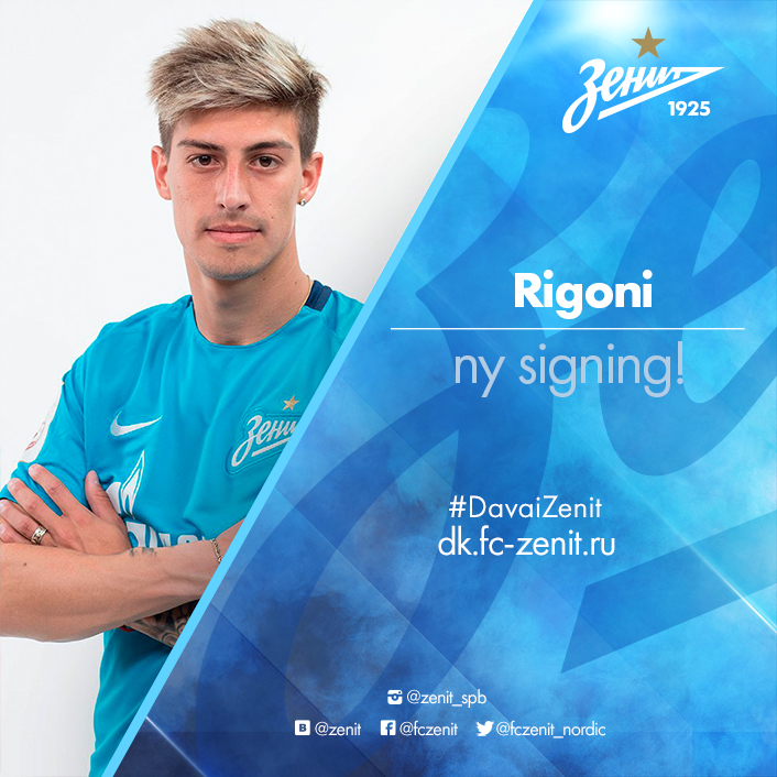 Zenit tilføjer sommerens femte argentiner - Emiliano Rigoni